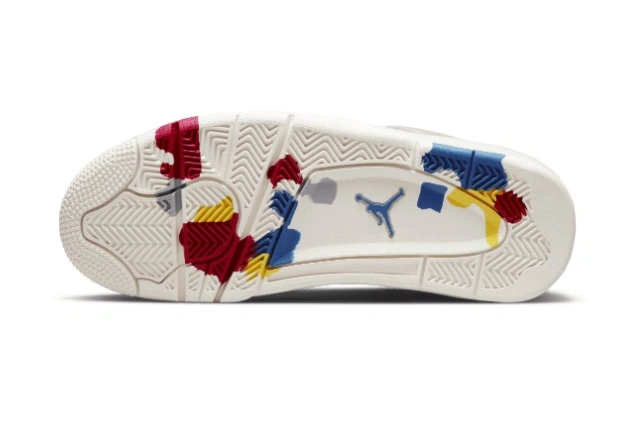 Cheap Retro Air Jordan Canvas DQ4909-100 4 Blank 0806